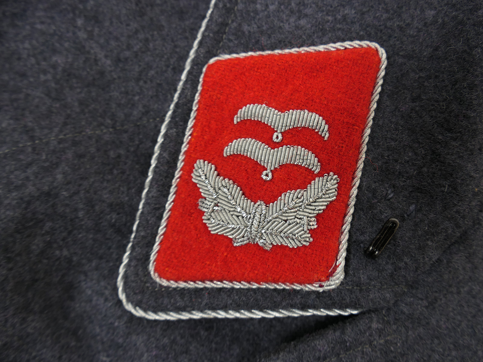 Antike WK2 Luftwaffe Fliegerbluse Oberleutnant FLAK Uniform COLLECTION BATTLE WORN