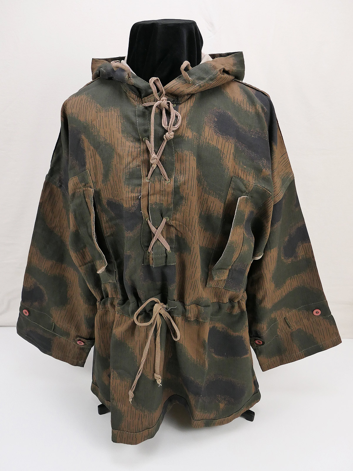 Wehrmacht Sumpftarn Schlupfhemd Tarnhemd Scharfschütze Drillich Camo Linen Smock