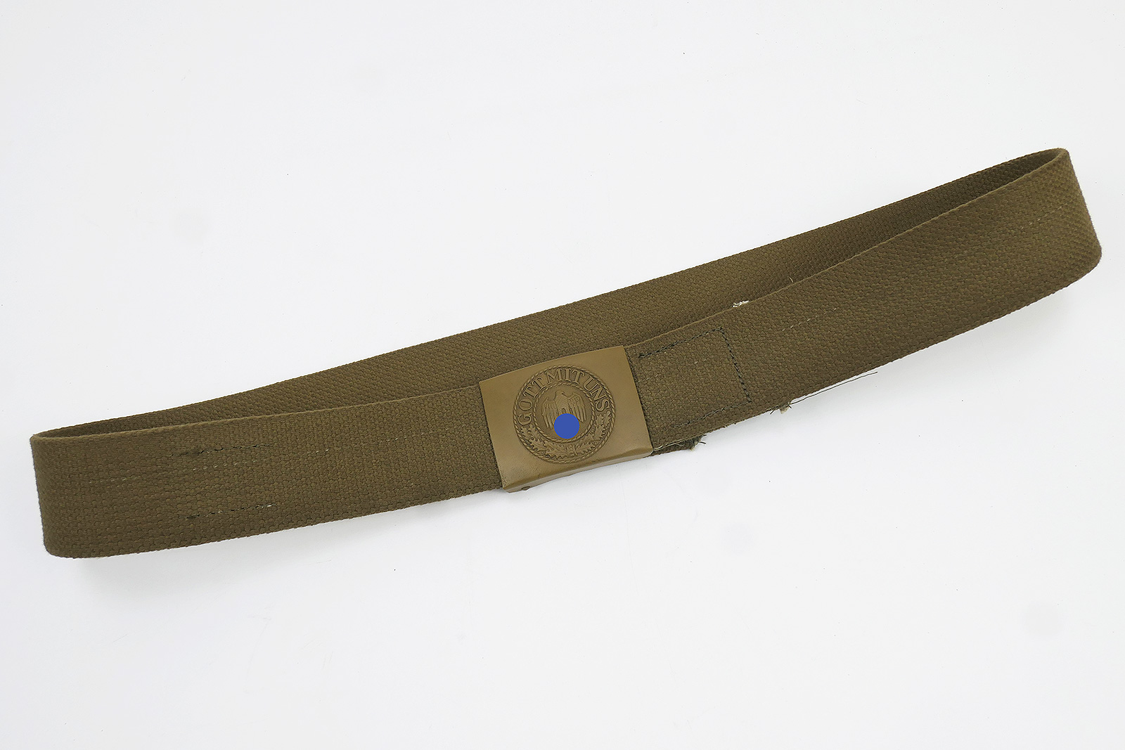 Wehrmacht Heeres Koppel DAK 100cm mit Koppelschloss Stahl J.F.S. Afrika Korps