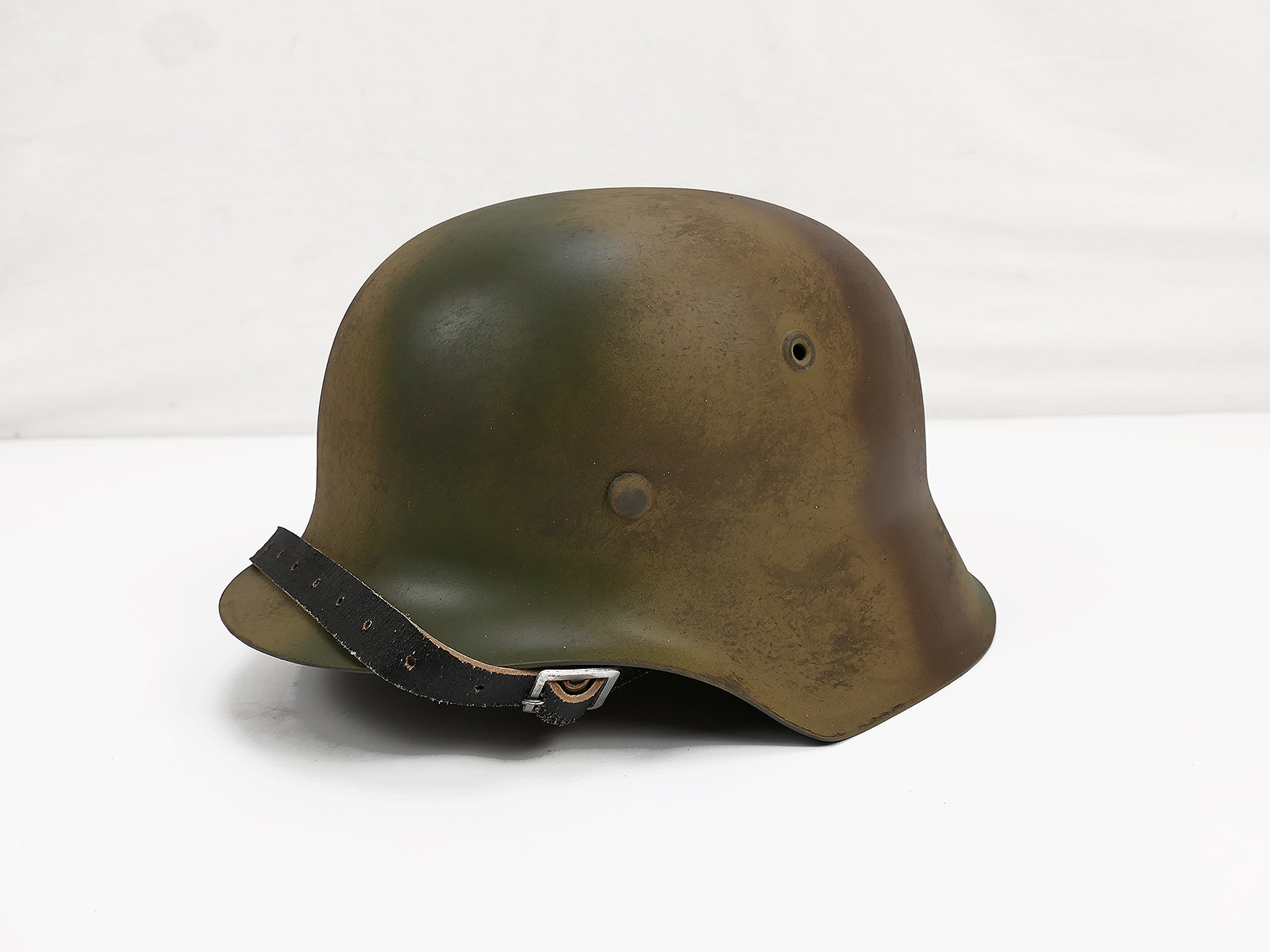 #01 Wehrmacht Normandie camouflage Stahlhelm M42 Tarnhelm Gr. 58/59