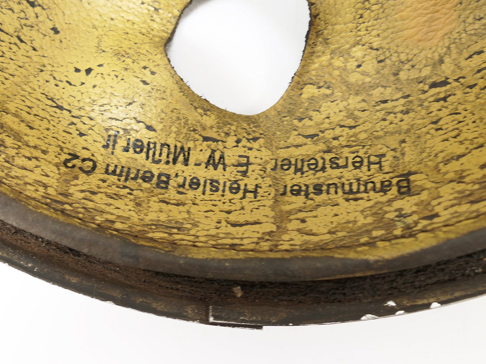 Liner Helmfutter Fallschirmjägerhelm M38 Stahlhelm Innenfutter BATTLE WORN