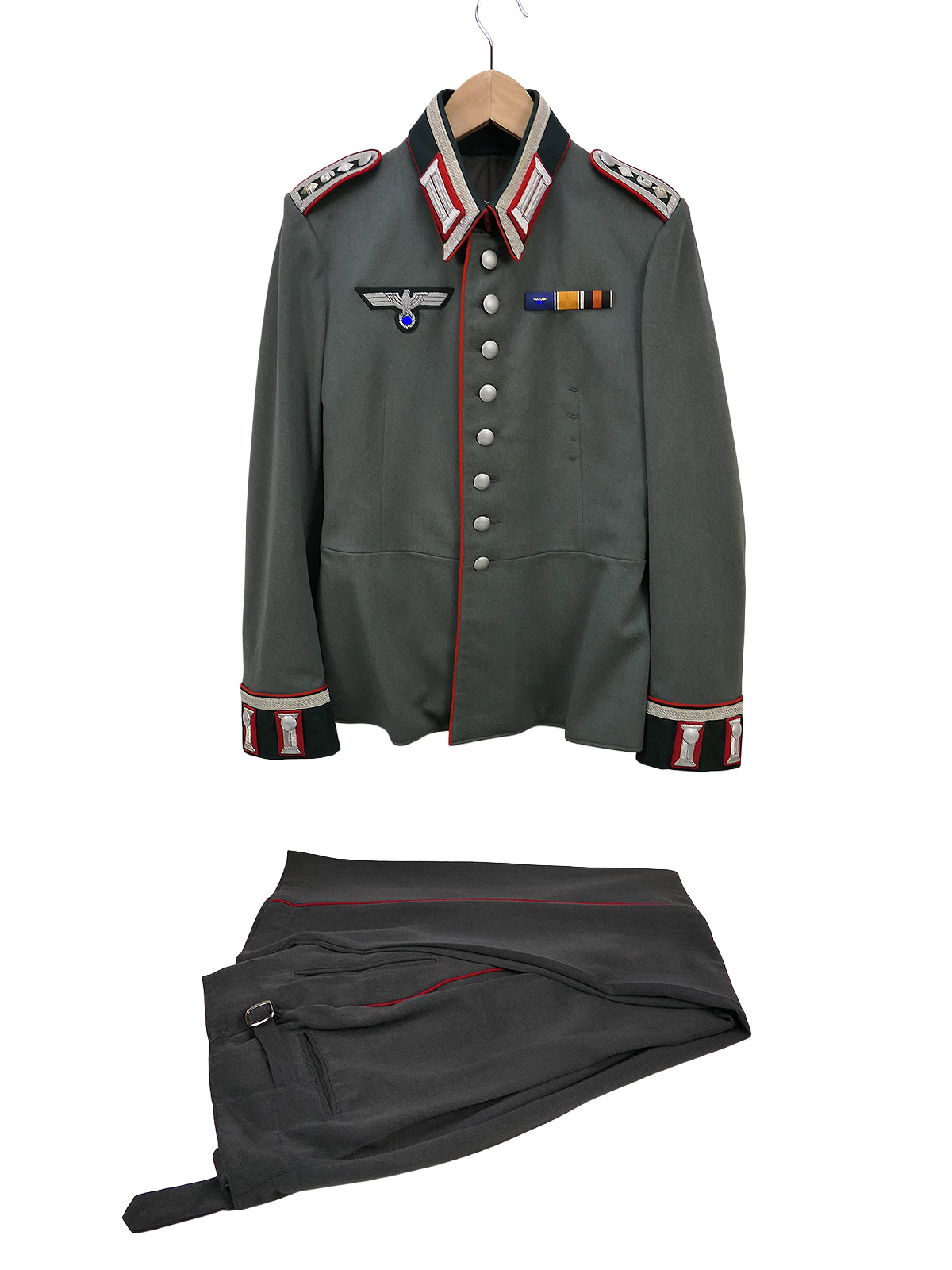 Uniform Ensemble Original Wehrmacht Parade Waffenrock Unteroffizier Artillerie mit Uniformhose COLLECTION