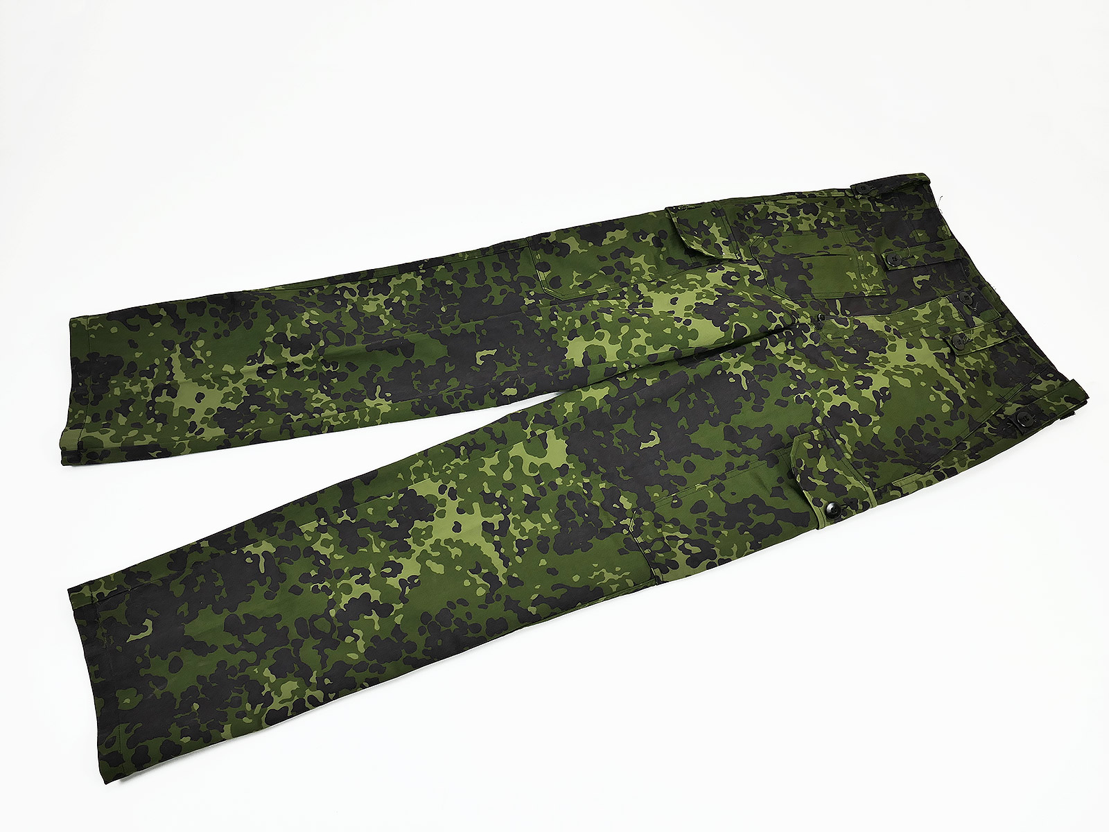 Dänemark Combat camouflage trousers grün Flecktarn HMAK 2000 Feldhose Tarnhose DK Gr.17
