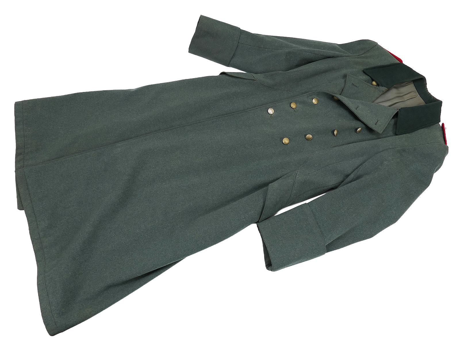 Original WK2 Wehrmacht M36 Mantel Wintermantel Oberleutnant Artillerie TOP COLLECTION