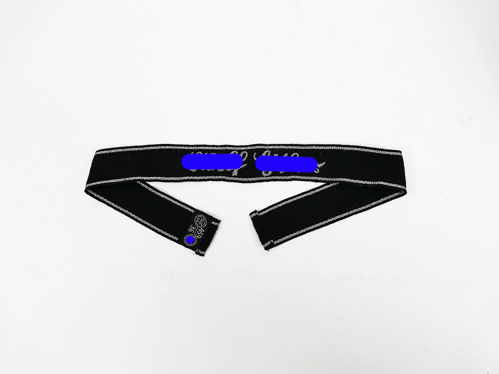 RZM Ärmelband A.H. Leibstandarte Ärmelstreifen LAH gestickt Ausführung Offiziere 