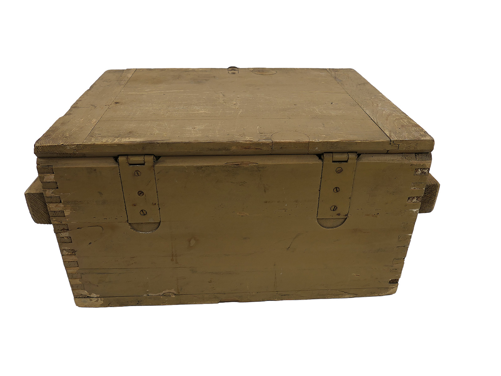 Luftwaffe Munitionskiste Holzkiste Luftwaffen Munition Kiste ab 1943 Original Farbe