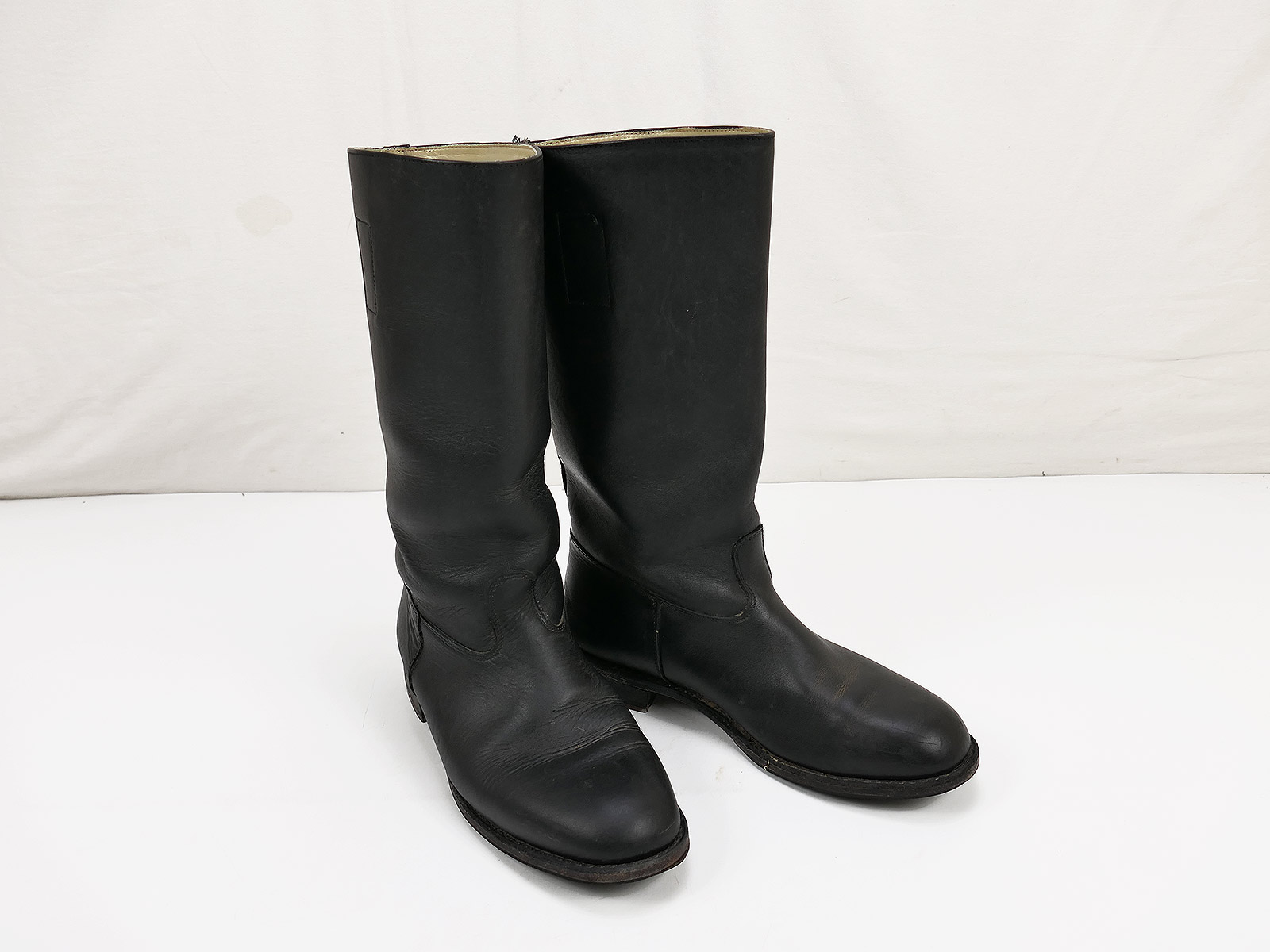 Typ Wehrmacht Leder Stiefel Knobelbecher Schaftstiefel Wachbataillon mit Hufeisen 290/112 Typ Wehrmacht Leder Stiefel Knobelbecher Schaftstiefel Wachbataillon mit Hufeisen 290/112