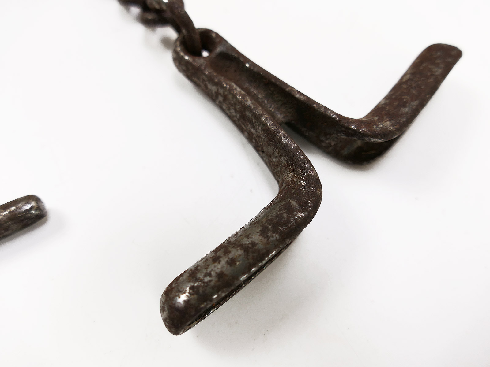 #D SS Hand Knebel Knebelkette Abführ-, Vorführ- oder Knebelkette ANTIK