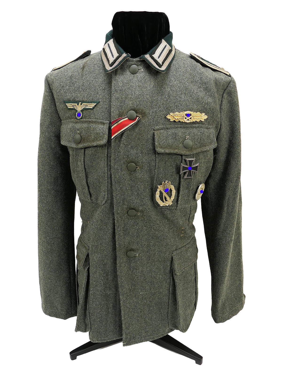 Wehrmacht M36 Feldwebel Infanterie Feldbluse Uniform FW STEINER Das Eiserne Kreuz Teil 1