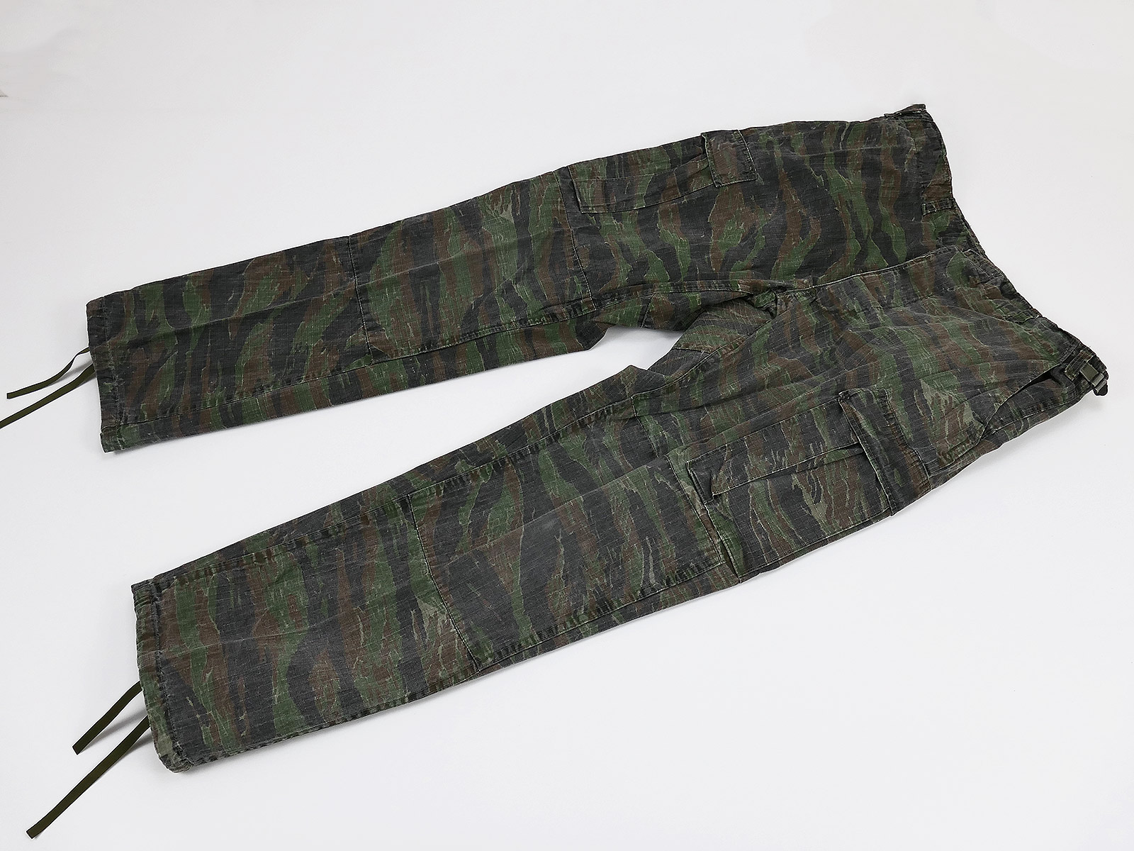 P1693785 US Army Jungle Trousers Feldhose Tiger Stripe Vietnam Special Forces Größe Large