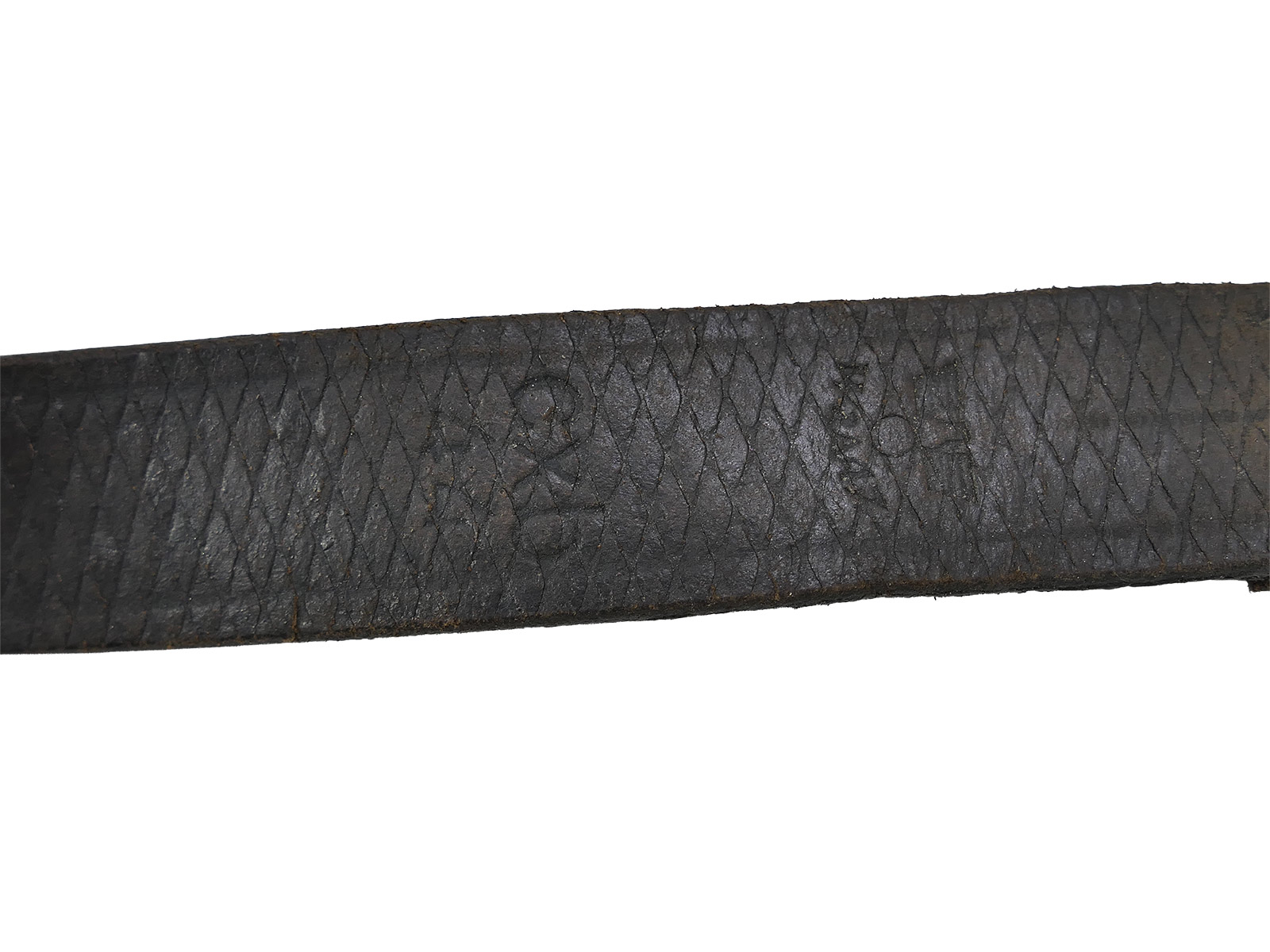 Einzelstück Wehrmacht MP40 MP38 Riemen Leder Trageriemen Waffen SS Lederriemen BATTLE WORN