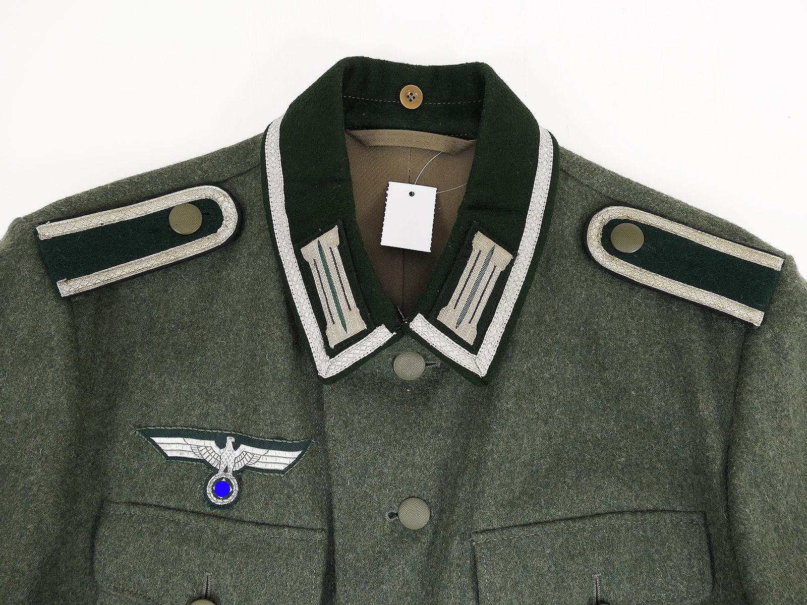 Wehrmacht M36 Feldbluse Unteroffizier Pioniere Uniform Effektiert Top Museumsanfertigung Janke COLLECTION