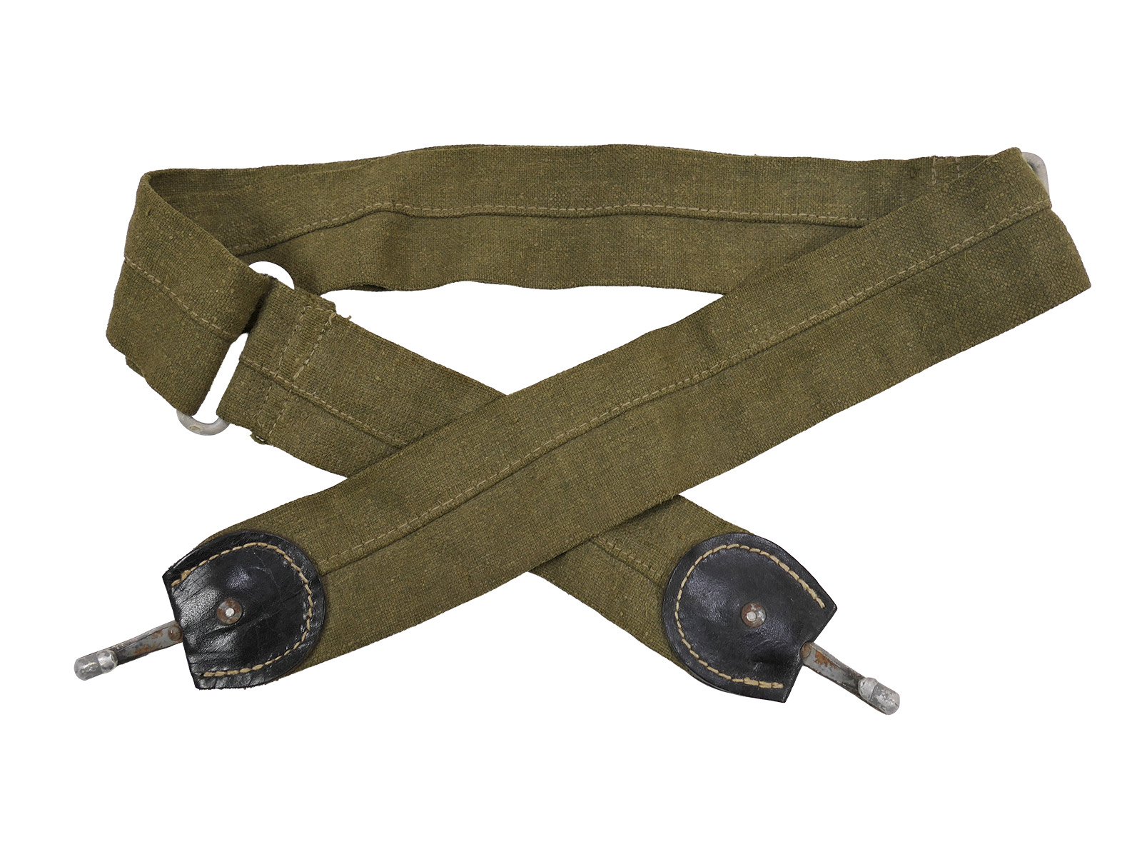 WW2 Original Kriegsmarine Brotbeutel Riemen COLLECTION BATTLE WORN