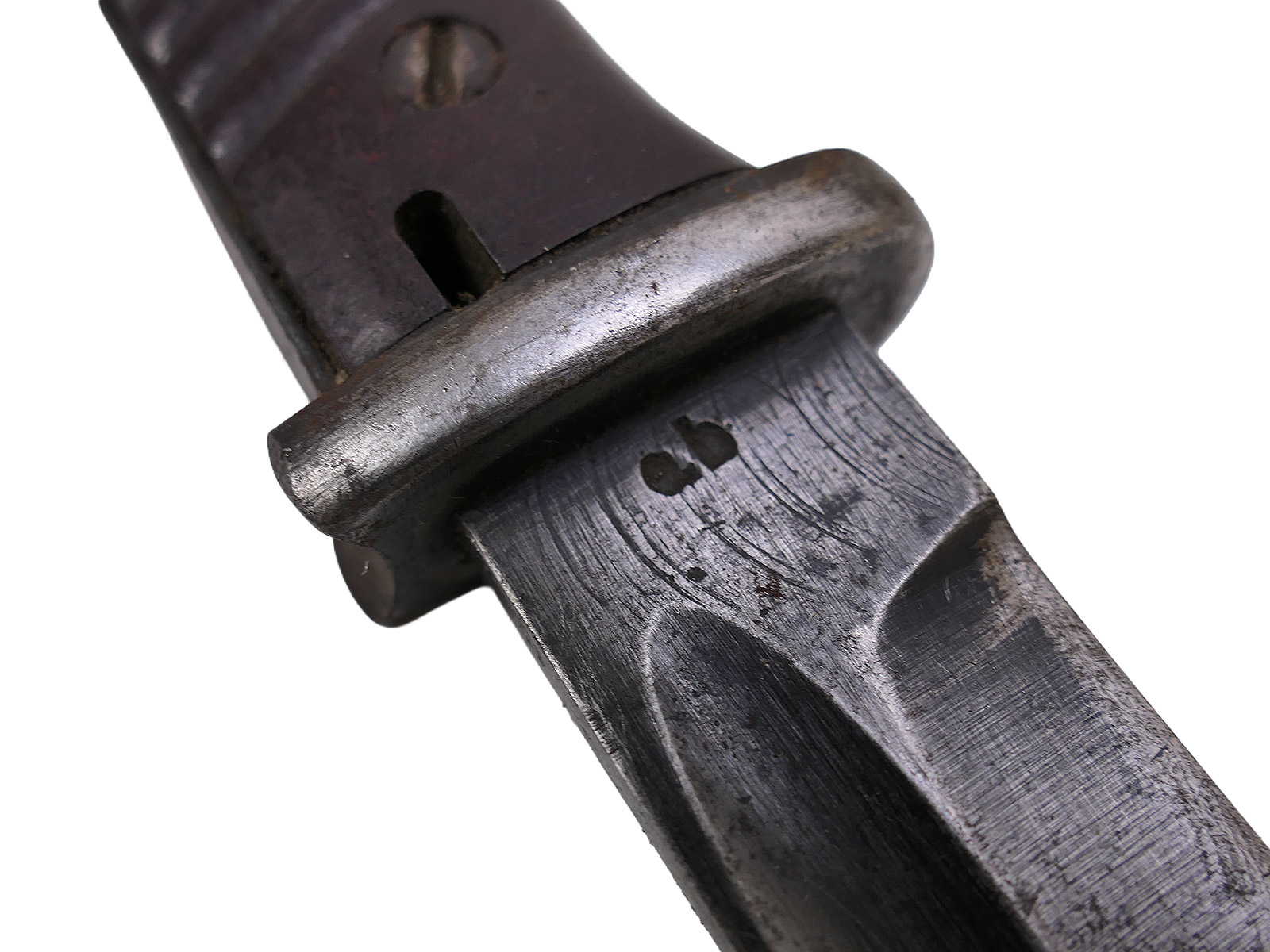 Wehrmacht Bajonett M84/98 ab 43 Karabiner K98 / Seitengewehr mit Scheide BATTLE WORN