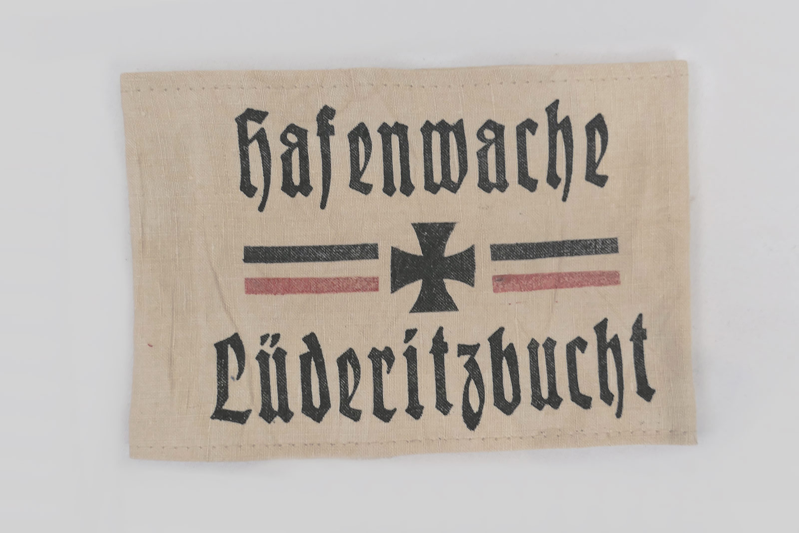 WK1 Armbinde Hafenwache Lüderitzbucht 1914