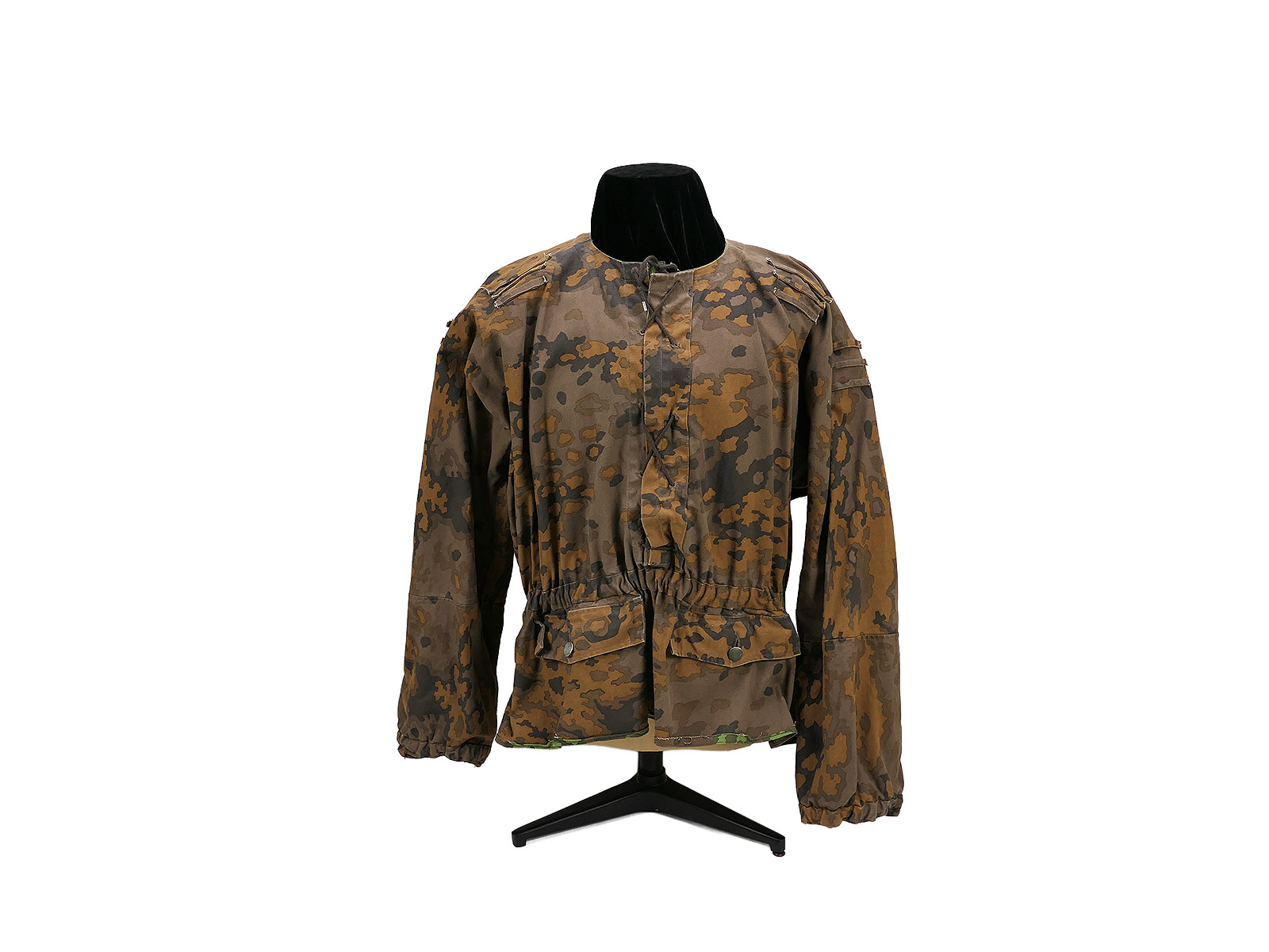 Einzelstück - M42 TYPE II Schlupfjacke Eichenlaub mit Taschen oak leaf camouflage smock gekürzt COLLECTION