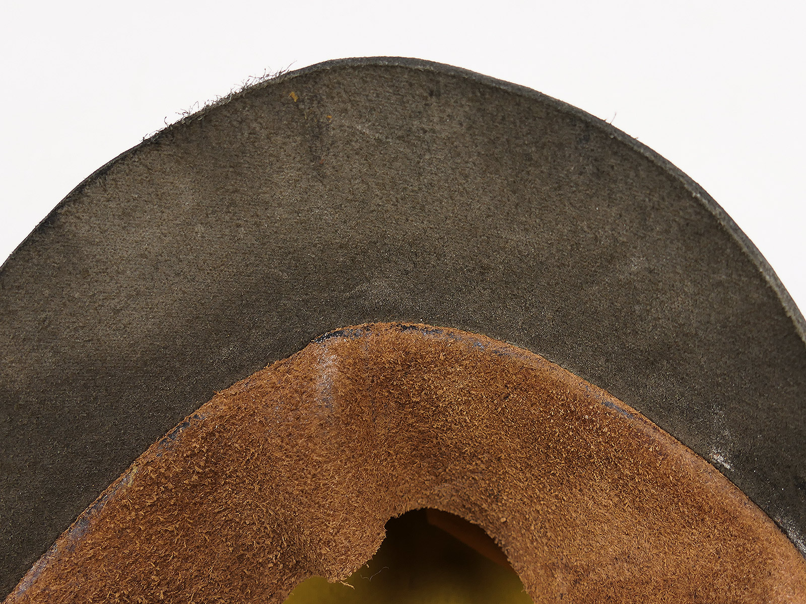 Waffen SS Schirmmütze Panzer Panzerjäger Crusher Cap Alte Art Gr.58 Tornister Knautschmütze COLLECTION BATTLE WORN