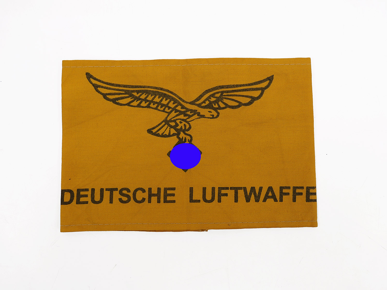 Gelbe Armbinde WK2  - Deutsche Luftwaffe 