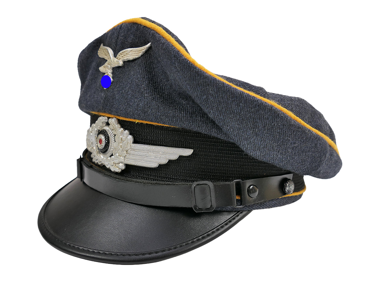 LUFTWAFFEN Schirmmütze Flieger Fallschirmjäger komplett effektiert COLLECTION BATTLE WORN