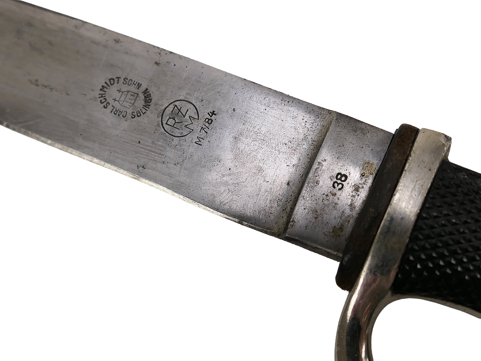 Original HJ Fahrtenmesser Doppelhersteller RZM M7/84 + Carl Schmidt Solingen 1938 COLLECTION