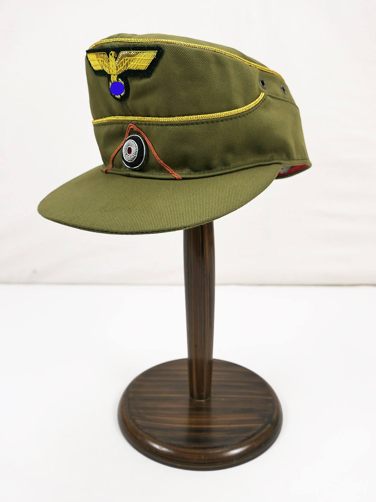 Tropen Feldmütze General Panzertruppe Afrikakorps DAK Gr.58 Tropenmütze