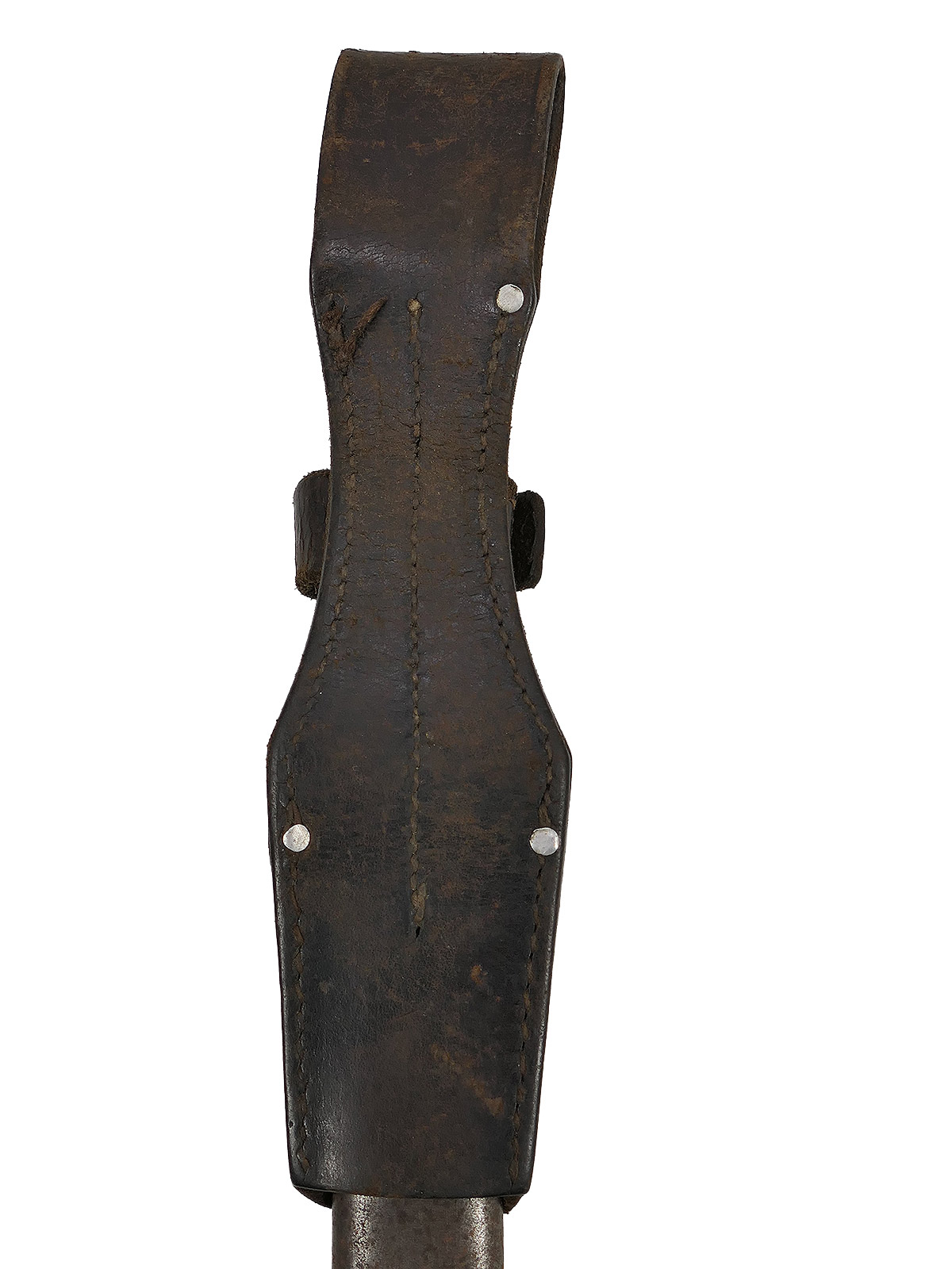SET Wehrmacht Bajonett M84/98 Karabiner K98 / Seitengewehr mit Scheide + Koppelschuh BATTLE WORN