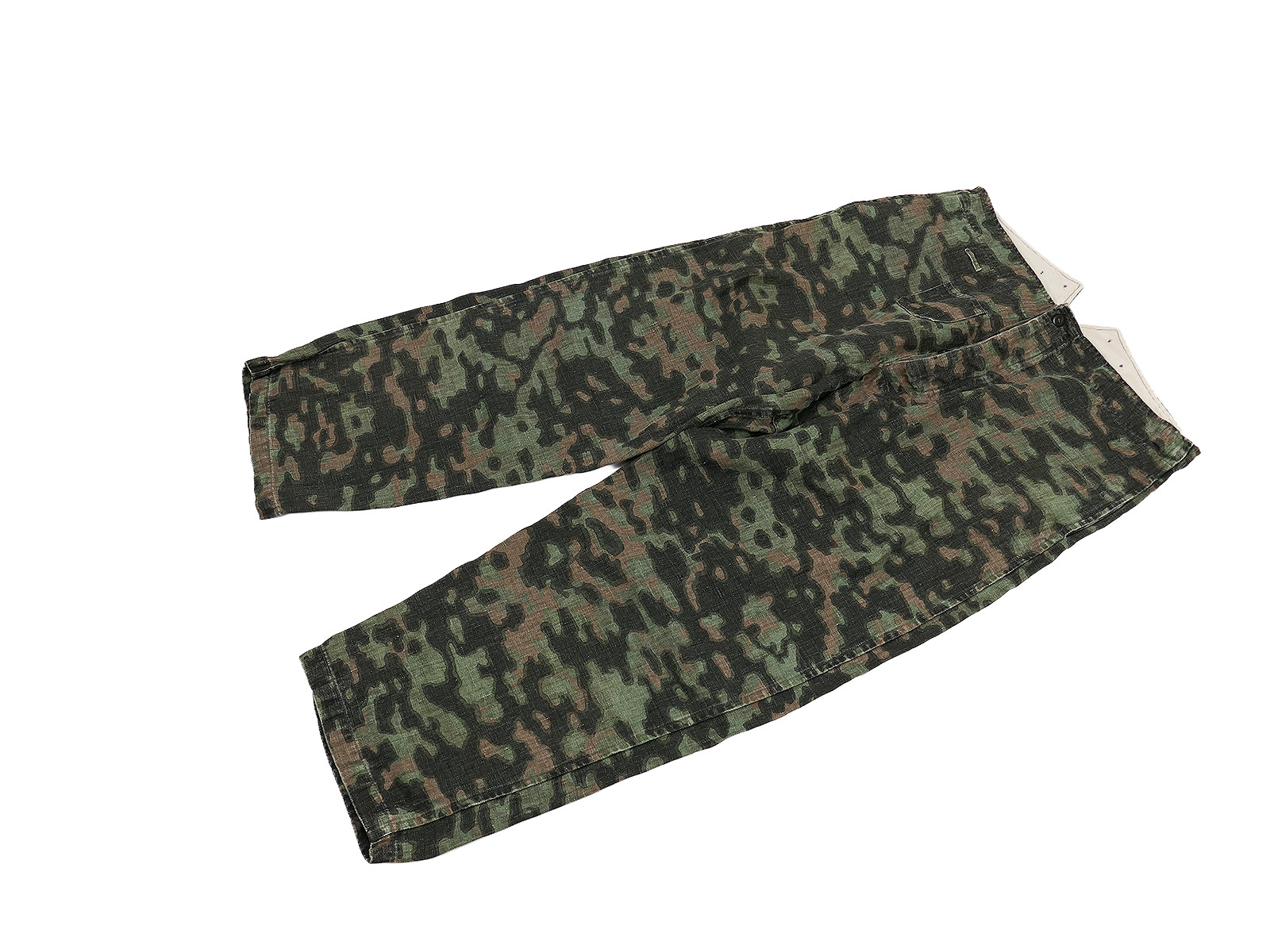 Waffen SS HBT Feldhose M-37 Tarnhose Rauchtarn Frühjahr Blurred Edge Spring Camo  GROß COLLECTION