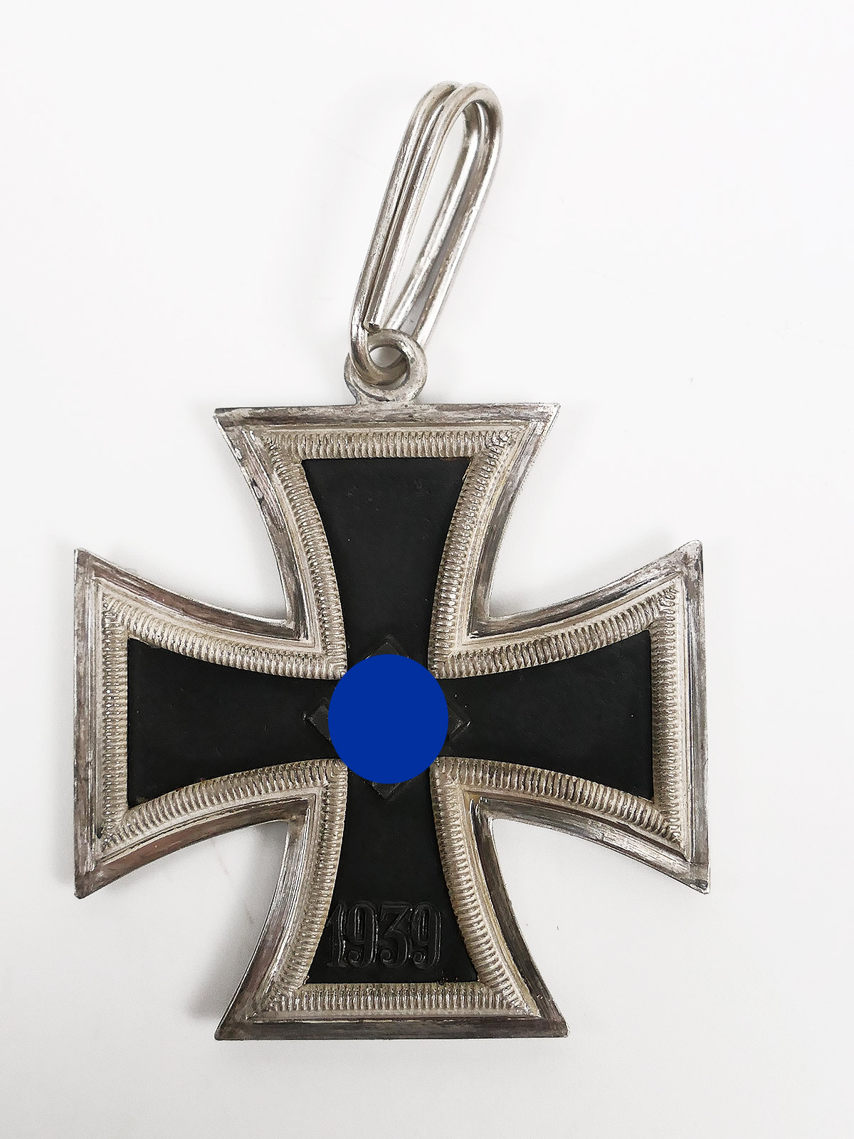 Ritterkreuz des Eisernen Kreuzes Hersteller "4" Steinhauer & Lück 800er Silber Museumsanfertigung
