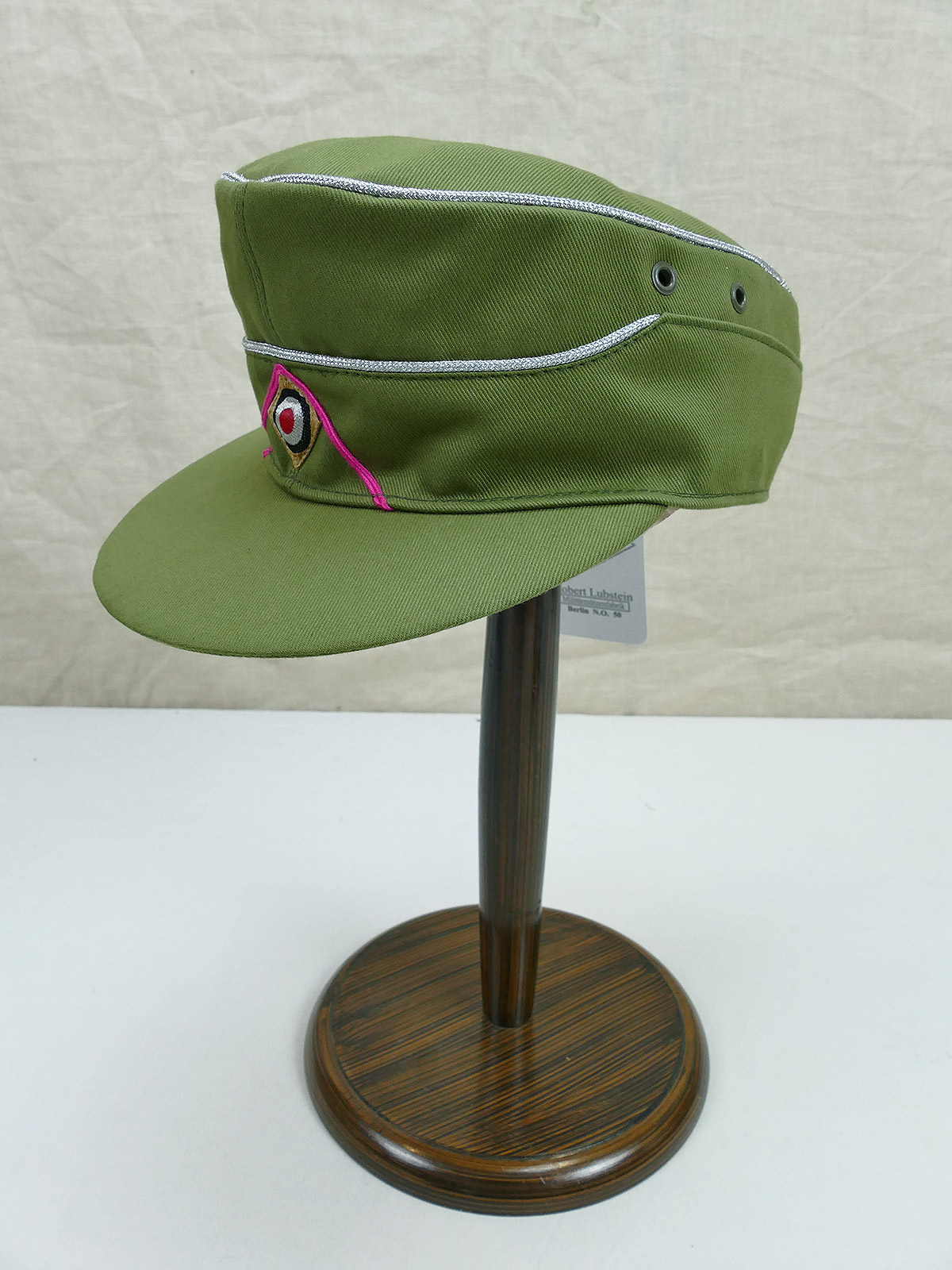 Afrikakorps M41 Panzer OFFIZIER Tropenmütze Feldmütze DAK Lubstein Erel