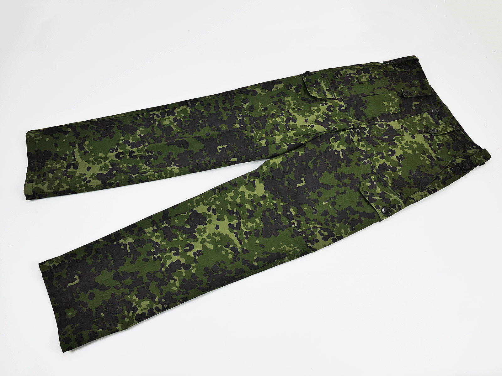 Dänemark Combat camouflage trousers grün Flecktarn HMAK 2000 Feldhose Tarnhose DK Gr.17