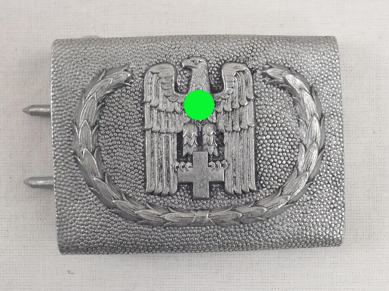 P1460512 Deutsches Rotes Kreuz Koppelschloss Kasten Wehrmacht Aluminium