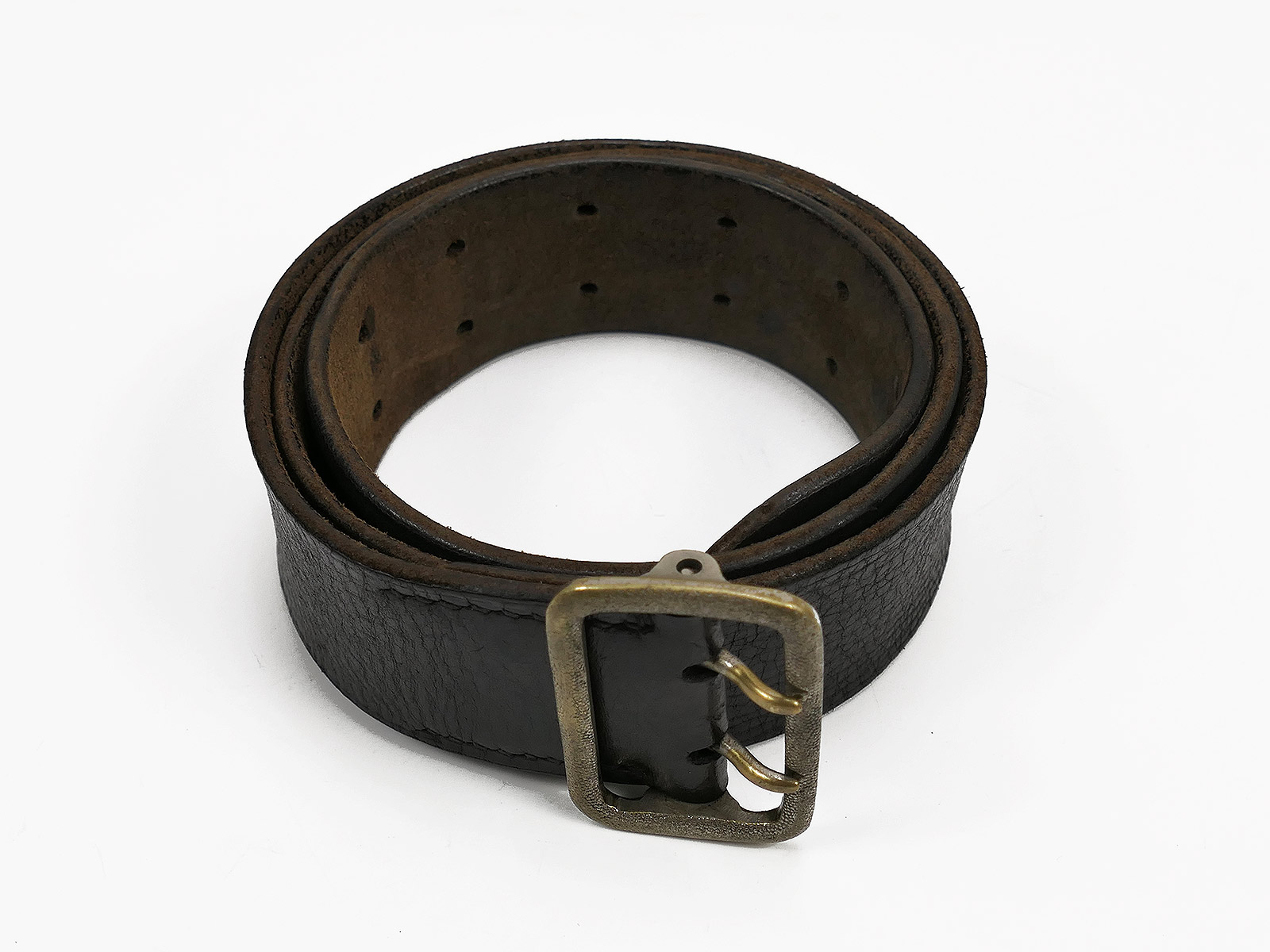 Original RZM Zweidornkoppel Braun 44mm Koppel Lederkoppel Partei SA