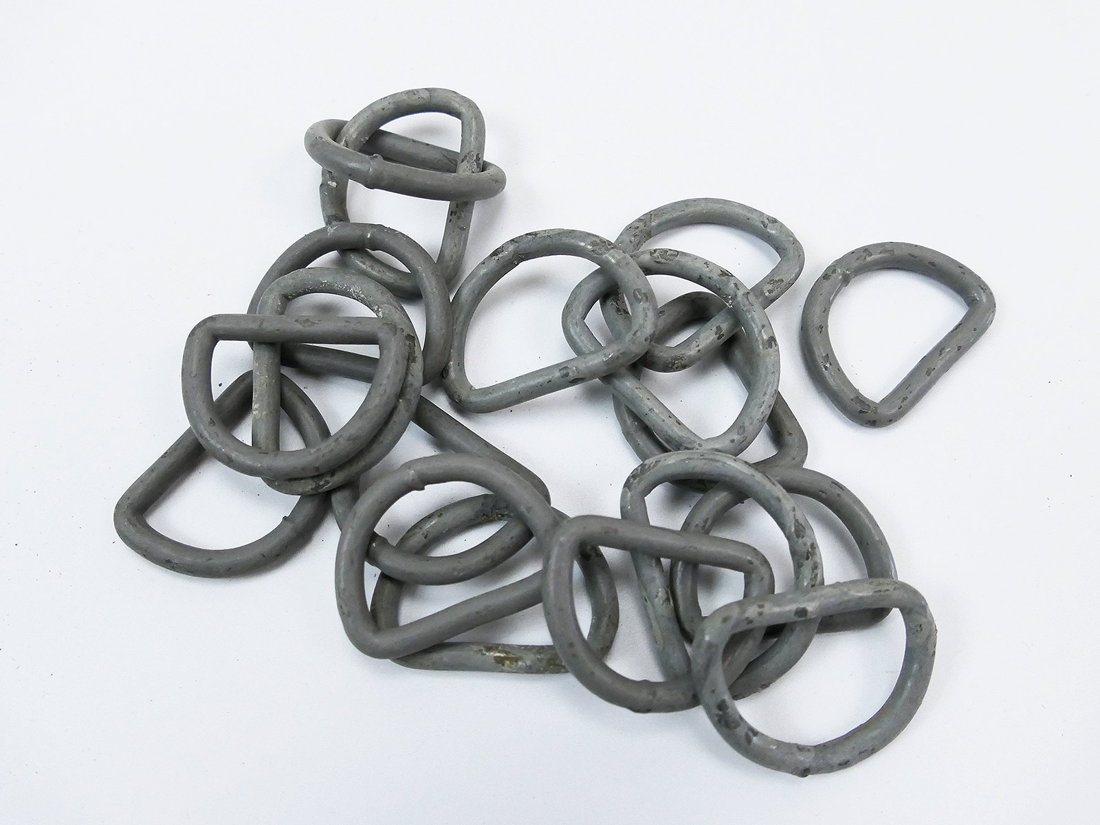 1x D-Ring für Y-Riemen Koppeltragegestell Rucksack Original Ersatzteil Wehrmacht
