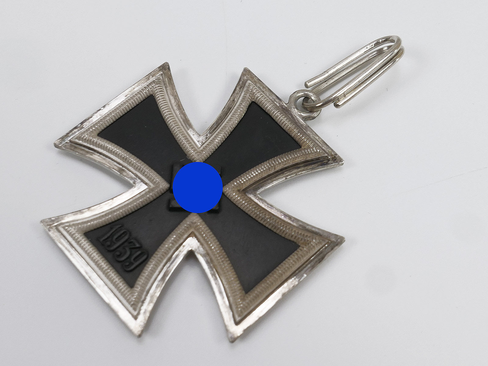 Wehrmacht Ritterkreuz des Eisernen Kreuzes "20" Zimmermann 800er Silber Museumsanfertigung