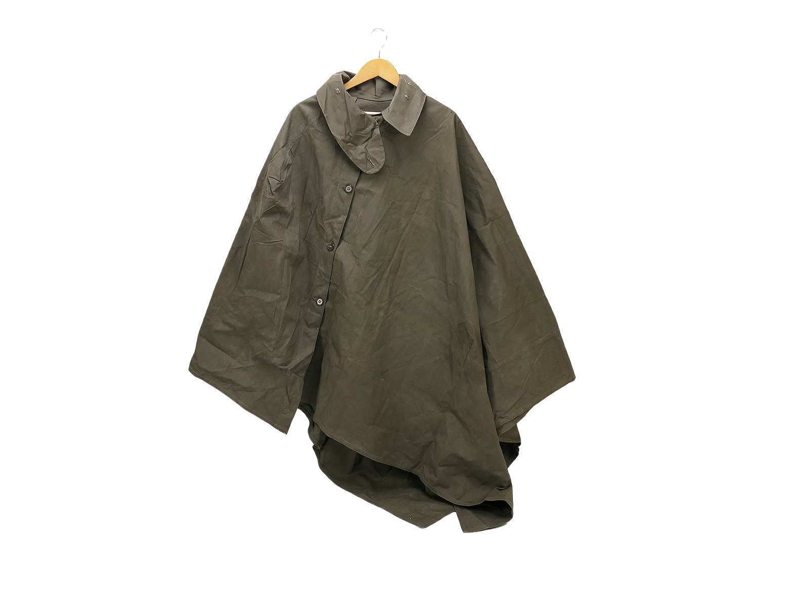 WW2 British Army MKVII Waterproof Cape / Ground Sheet Umhang Unterlage 1945 WD 