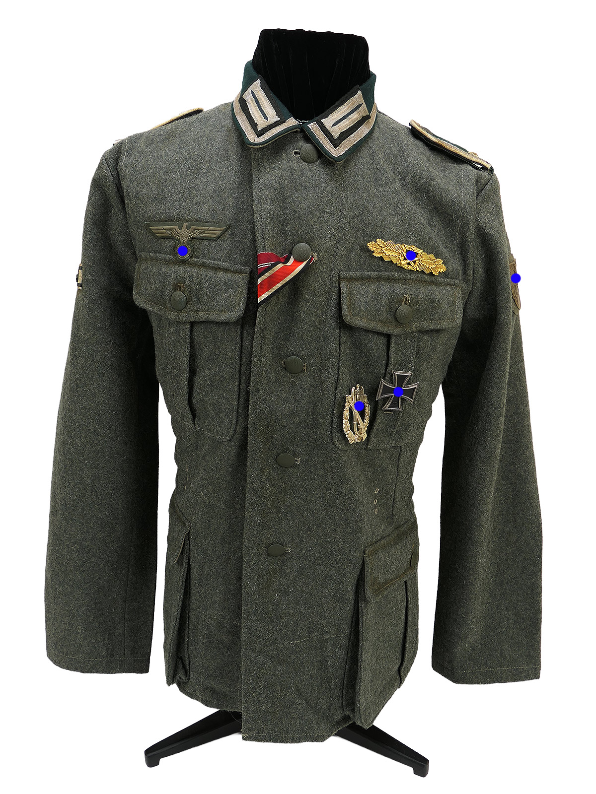 Wehrmacht M36 Feldwebel Infanterie Feldbluse Uniform FW STEINER Das Eiserne Kreuz Teil 1