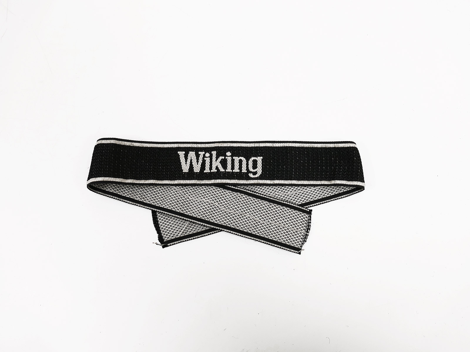 Ältere USA Anfertigung Ärmelband Wiking gewebt Mannschaften antik SAMMLUNG