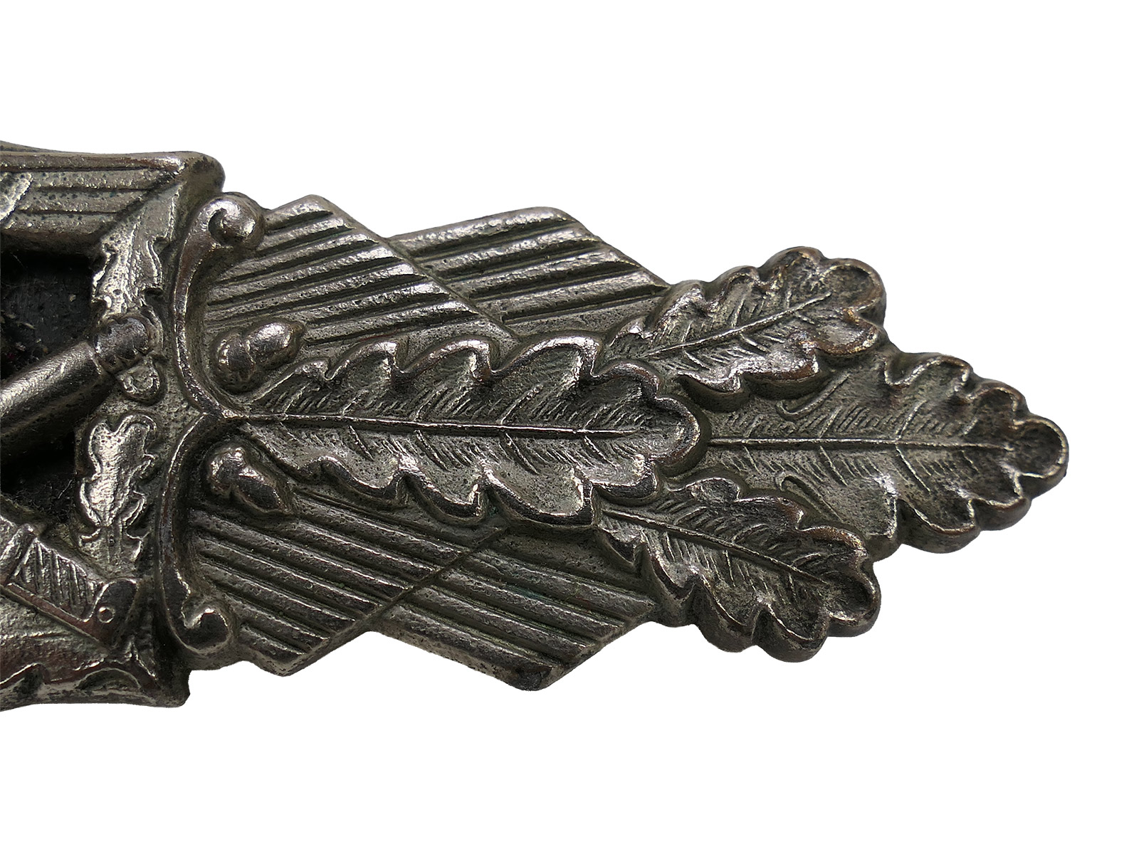 Wehrmacht Original Nahkampfspange Stufe Silber FLL Peekhaus Berlin