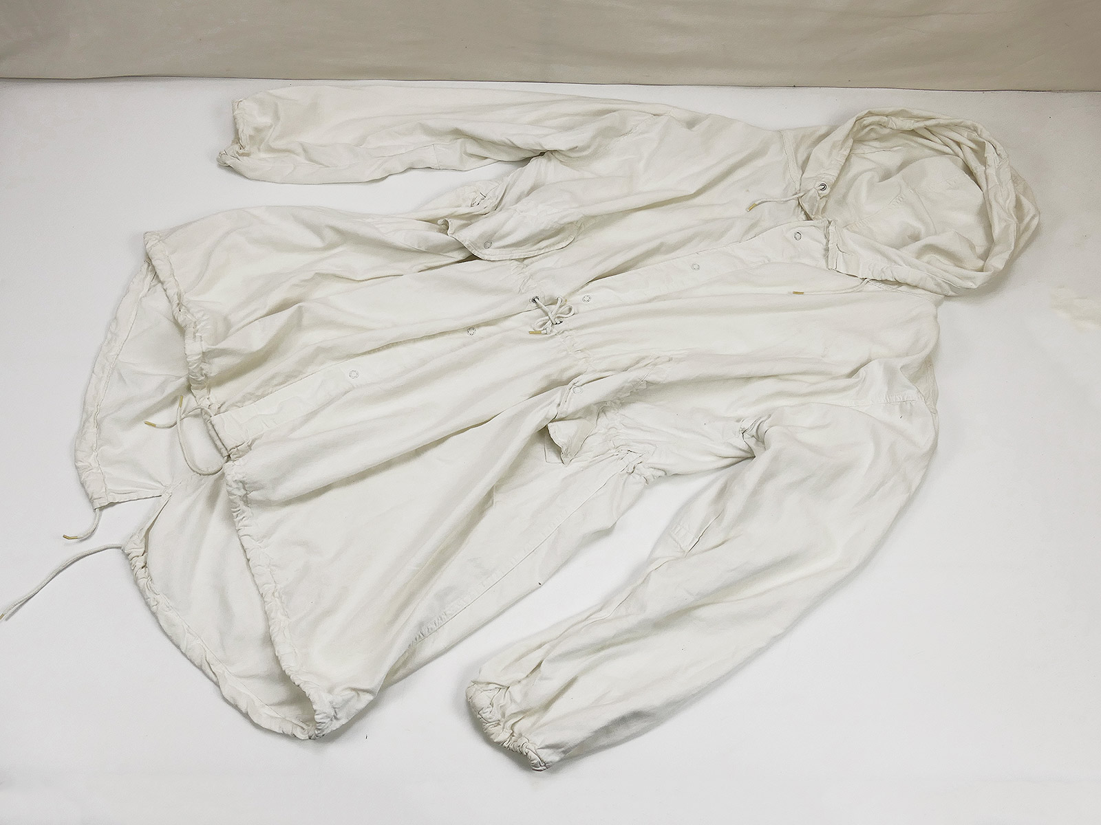 US Army Korea Vietnam M50 Parka Field Overwhite Schneetarn - Small