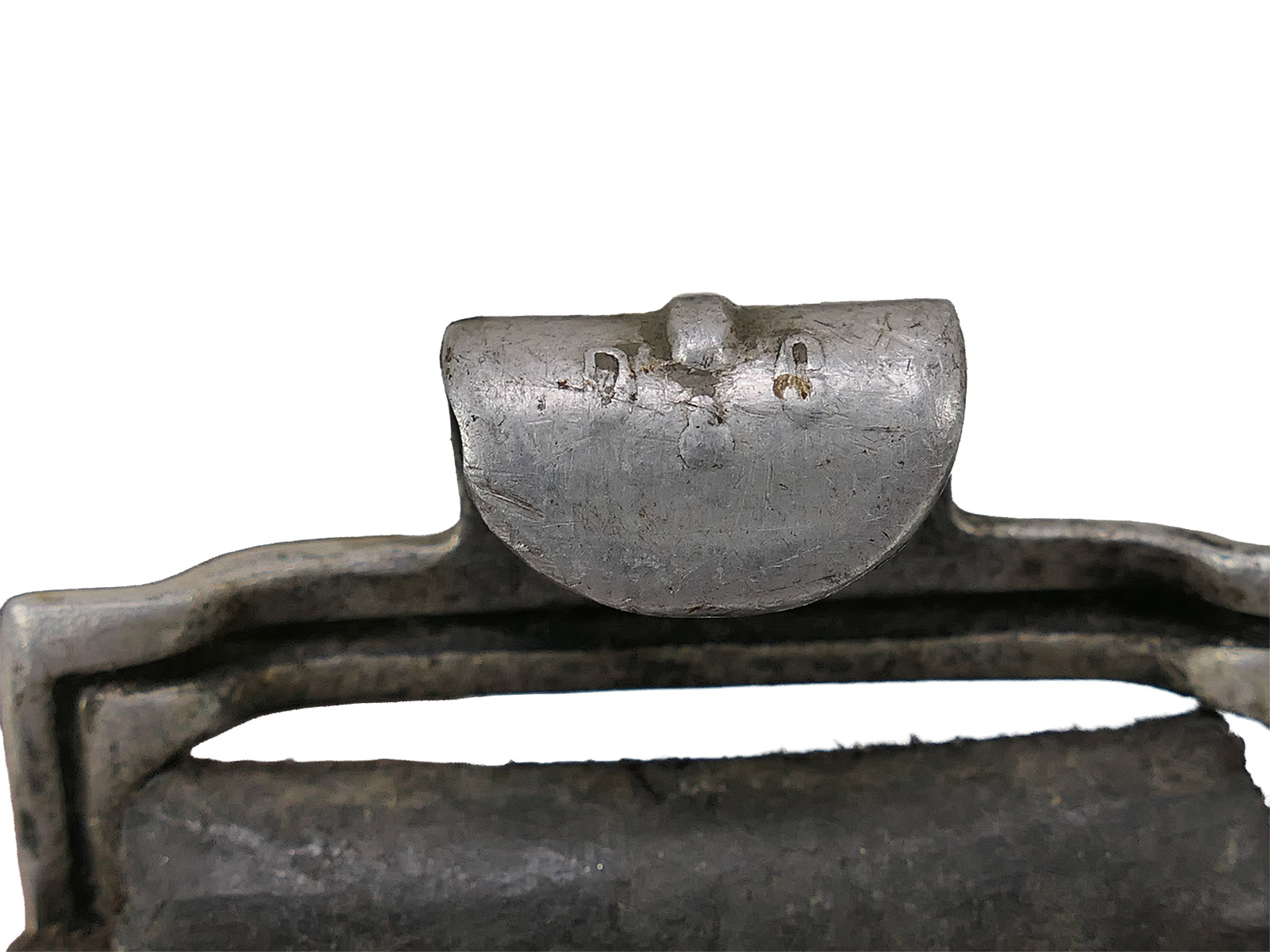 Wehrmacht / Luftwaffe Koppel / Koppelriemen Lederkoppel 98cm 1938 datiert COLLECTION BATTLE WORN