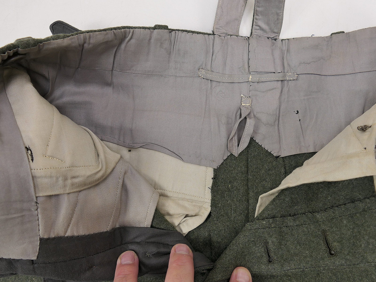 Original Uniform Ensemble Wehrmacht Offiziers Feldbluse M36 Hauptmann Artillerie Effektiert mit Breeches COLLECTION