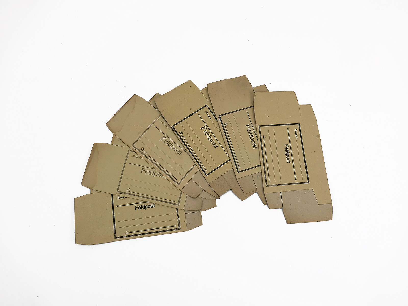 1x Original WW2 Feldpost Päckchen Front Heimat