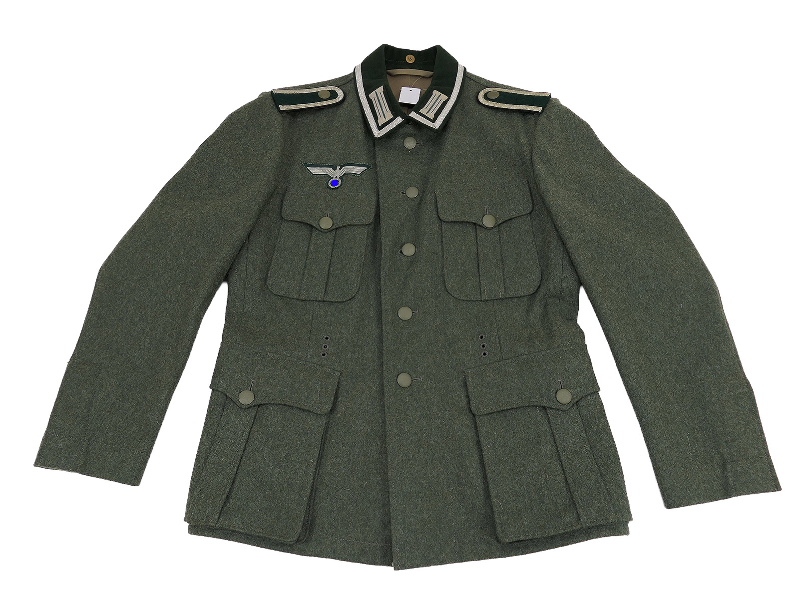 Wehrmacht M36 Feldbluse Unteroffizier Pioniere Uniform Effektiert Top Museumsanfertigung Janke COLLECTION