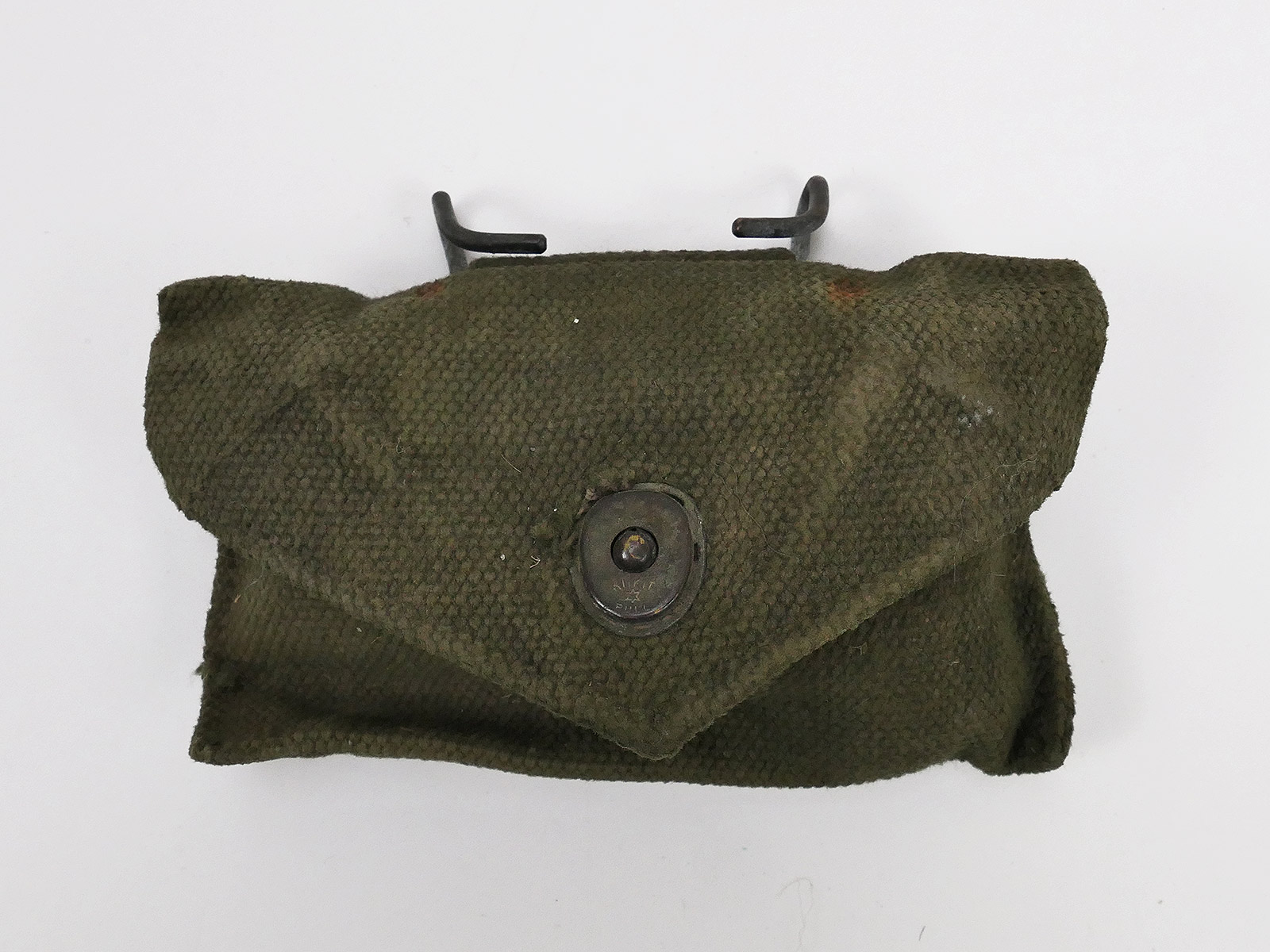 #9 US Army First Aid Kit M-1942 Pouch OLIV Verbandspäckchen Tasche Koppeltasche mit Inhalt