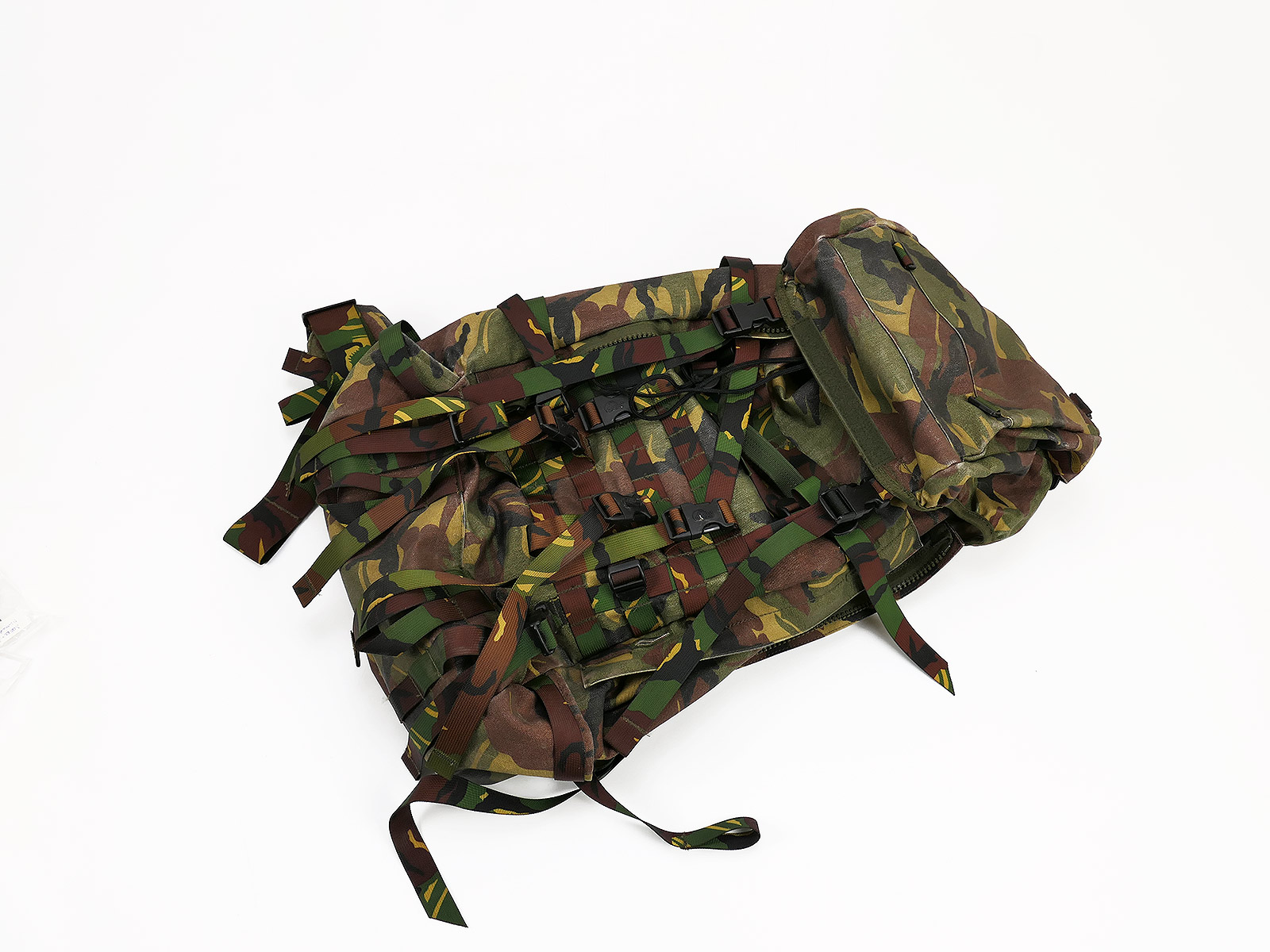 Niederlande Army Einsatzrucksack LOWE ALPINE ca. 60 Liter Rucksack Woodland Nato