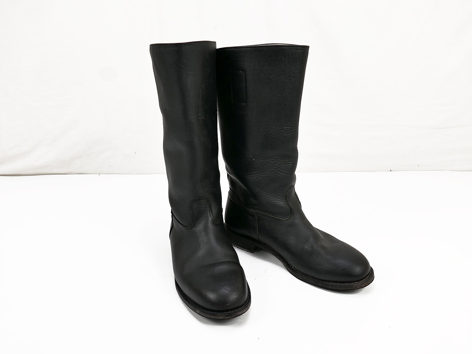 Typ Wehrmacht Leder Stiefel Knobelbecher Schaftstiefel Wachbataillon mit Hufeisen 290/112