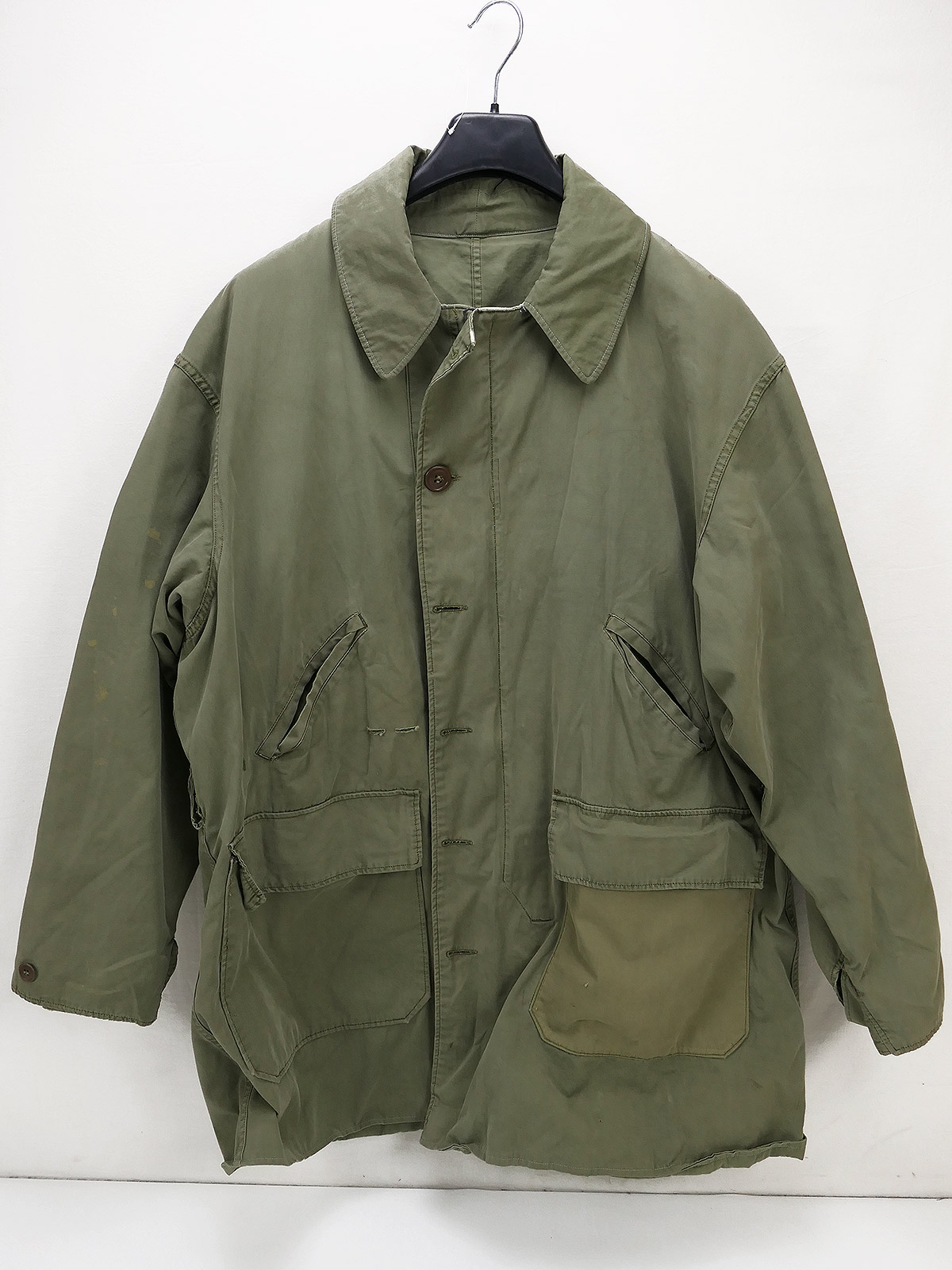 P1692434 US Army leichter Parka / Jacke Gr. XL Talon RV reparaturbedürftig