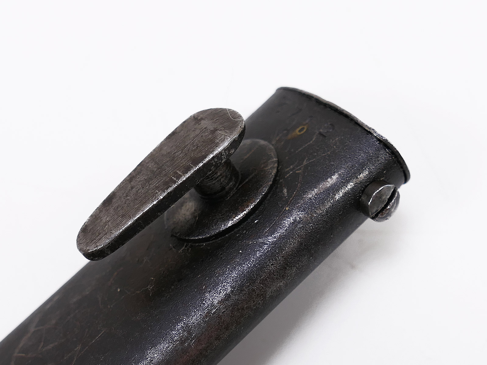 Wehrmacht Bajonett M84/98 cof42 Karabiner K98 / Seitengewehr mit Scheide BATTLE WORN