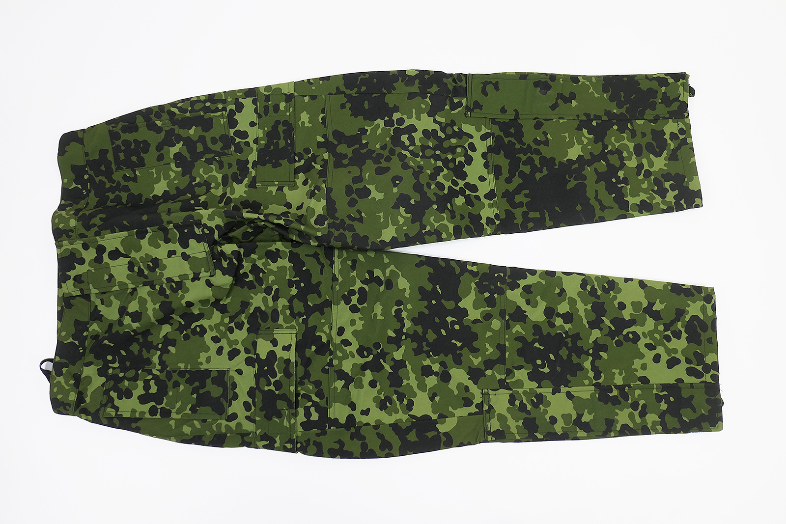 Gr. XS - Dänemark Gore-tex Nässeschutz Hose Flecktarn HMAK 2009 Regenhose