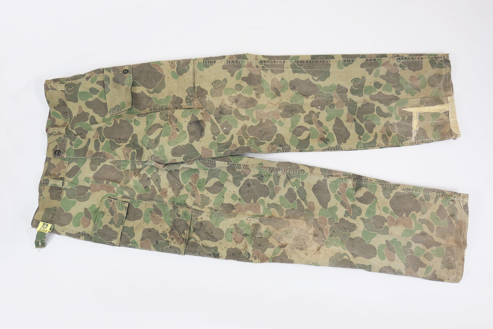 US Army Vietnam Duck Hunter Camo Special Forces Tarnhose 1960`s Trouser